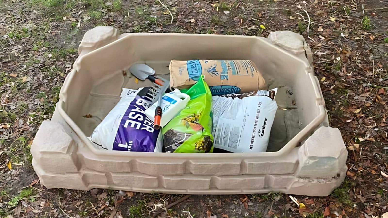 A close-up view of several light brown chickens in a coop with a "My Off Grid Life" logo in the bottom right corner.