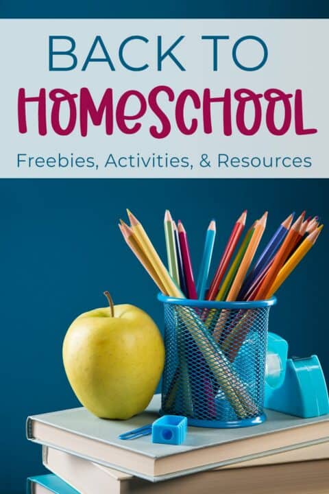 Back to homeschool freebies, activities and resources
