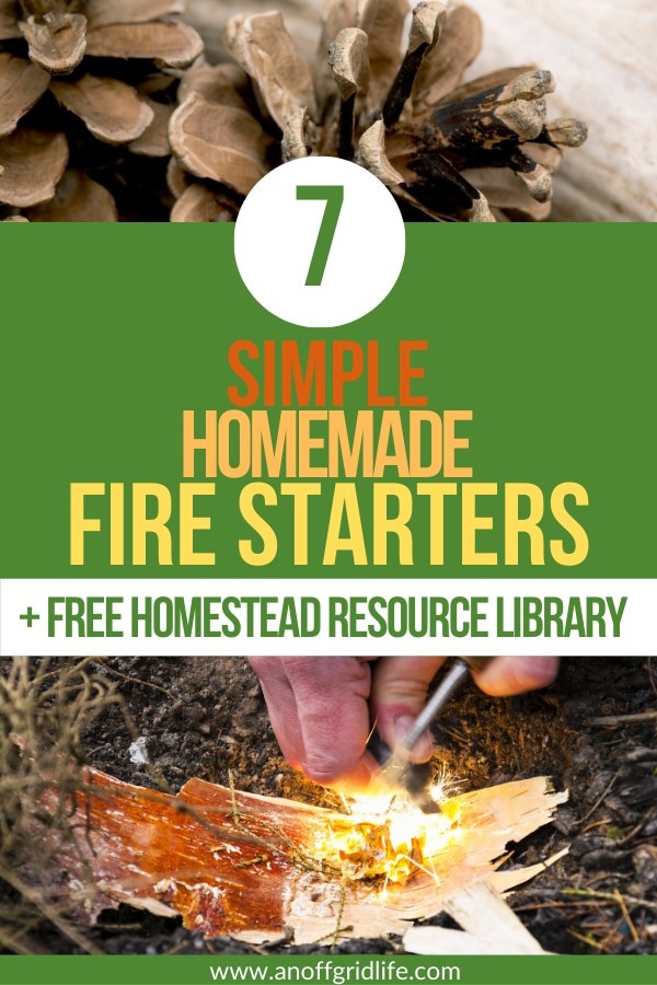 7 simple homemade fire starters for DIY