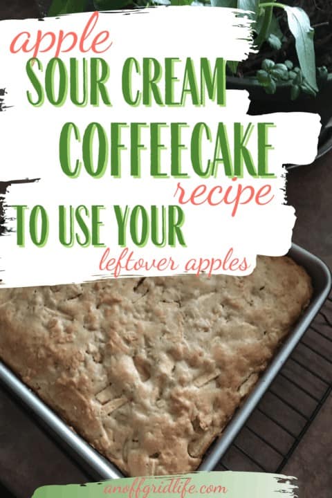 Apple Sour Cream Coffee Cake Recipe