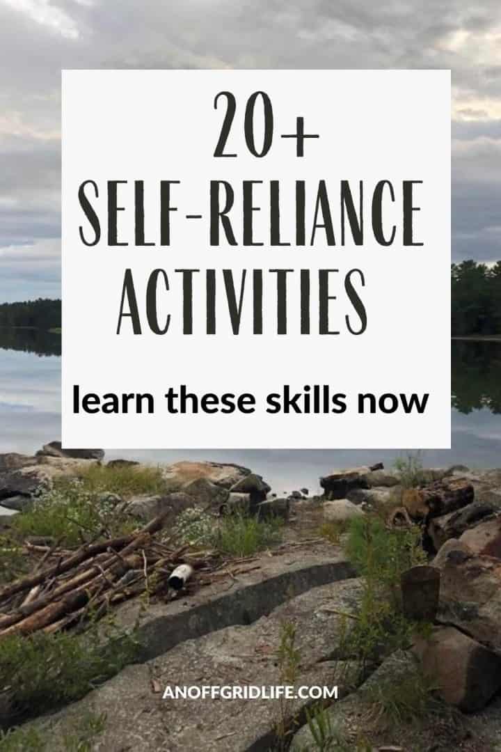 20+ Self-Reliance Activities.