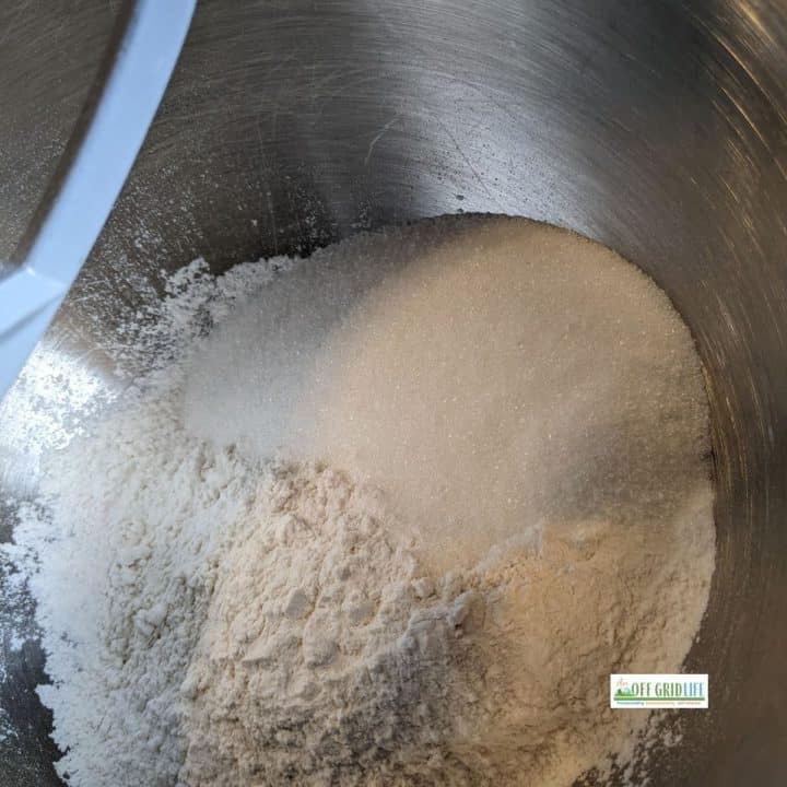 Basic Ingredients for Peanut Butter Bread