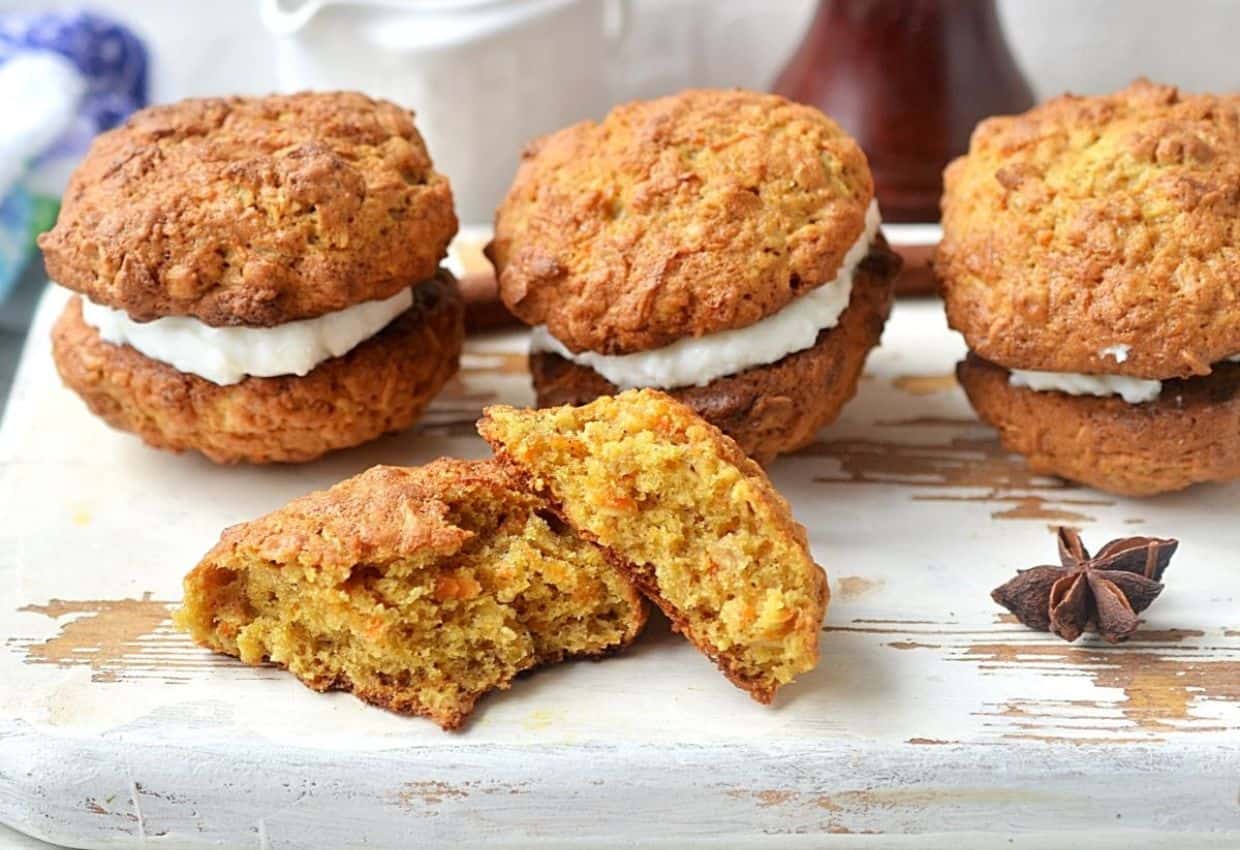 Old-Fashioned Carrot Cake Cookies