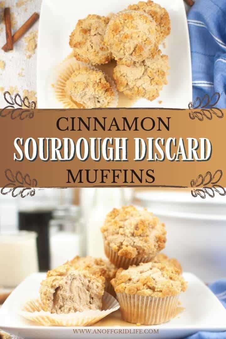 Cinnamon Sourdough Discard Muffins Recipe