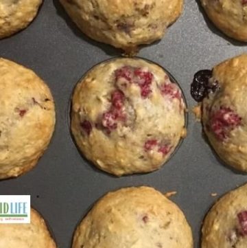 Raspberry Lemon Almond Muffin Recipe