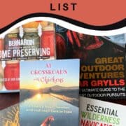 Autumn 2023 off grid reading list.