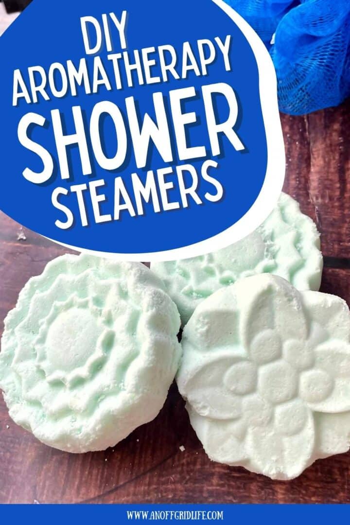 Diy aromatherapy shower steamers.