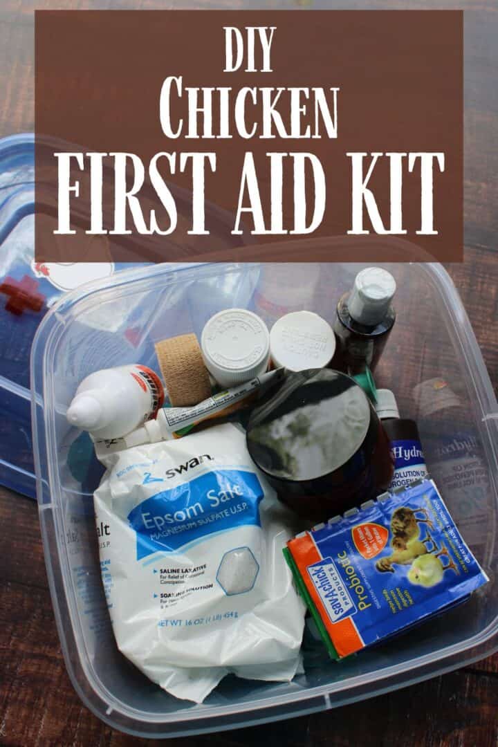 DIY Chicken First Aid Kit
