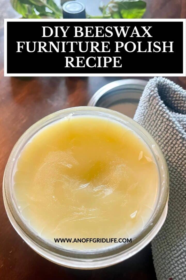 Diy beeswax furniture polish recipe.