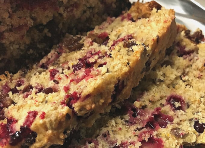 Healthy Cranberry Orange Loaf Recipe