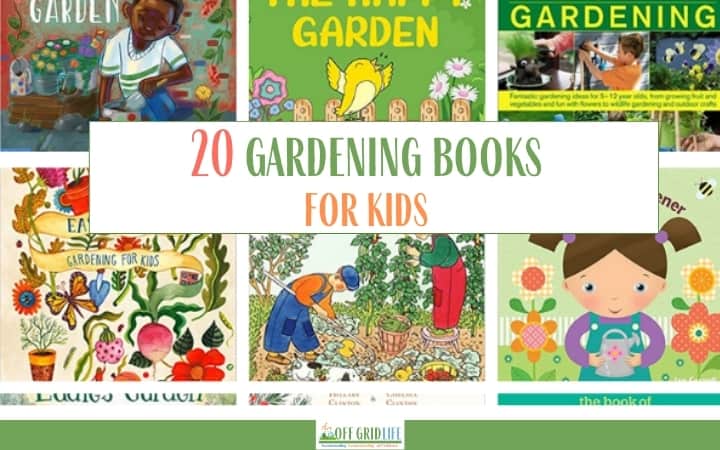 20 Gardening Books for Kids
