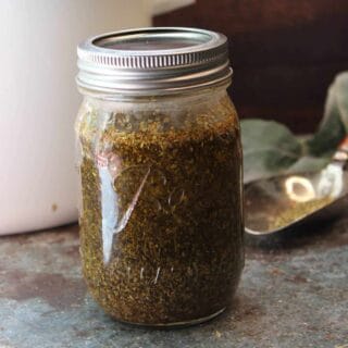 Homemade Oregano Oil.