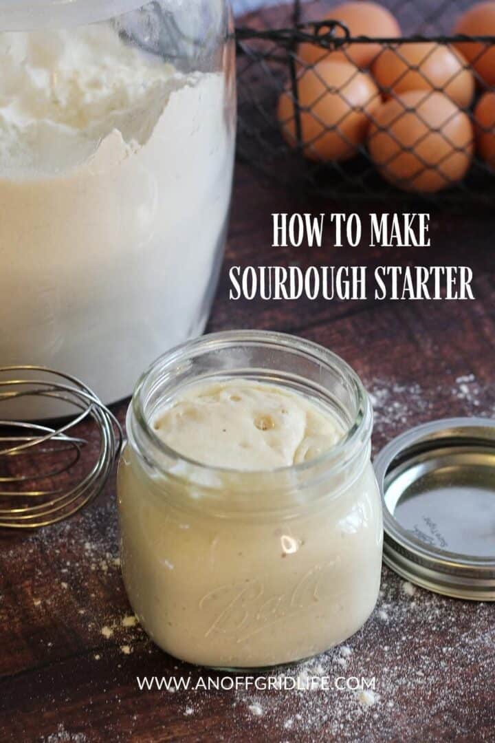 How to Make Homemade Sourdough Starter