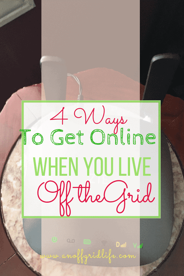 Internet Off The Grid: Wireless Hub Running On Rechargeable Battery. 4 ways to get internet when you live off the grid. #offgridlife #internetoffthegrid #offgridhacks