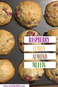 Raspberry Lemon Almond Muffin Recipe