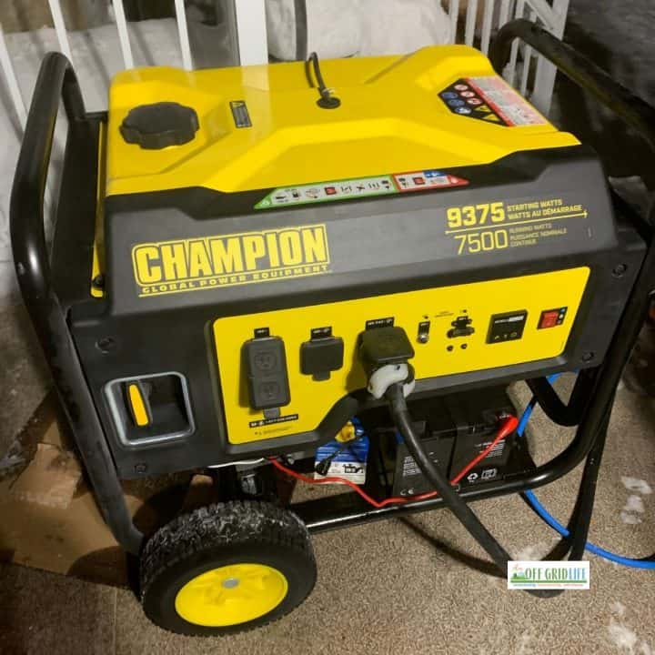 generator for off grid living