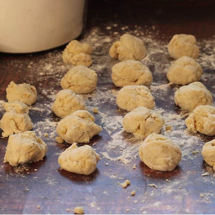 Making flour tortillas with sourdough discard
