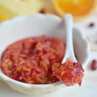 No Cook Cranberry Relish Recipe