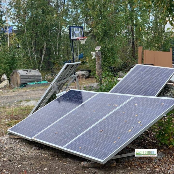 solar panels for off grid living prep