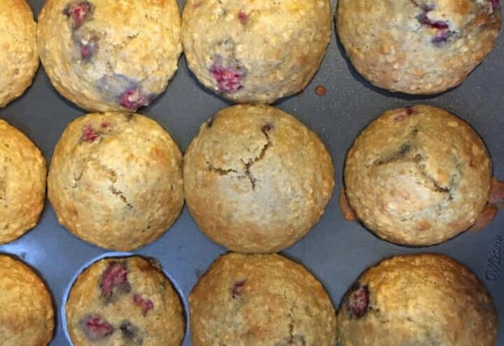 Raspberry Lemon Muffins