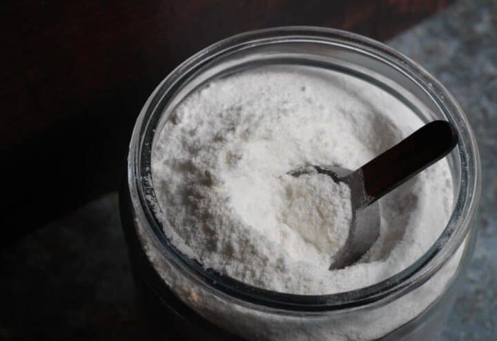 Scooping DIY laundry soap