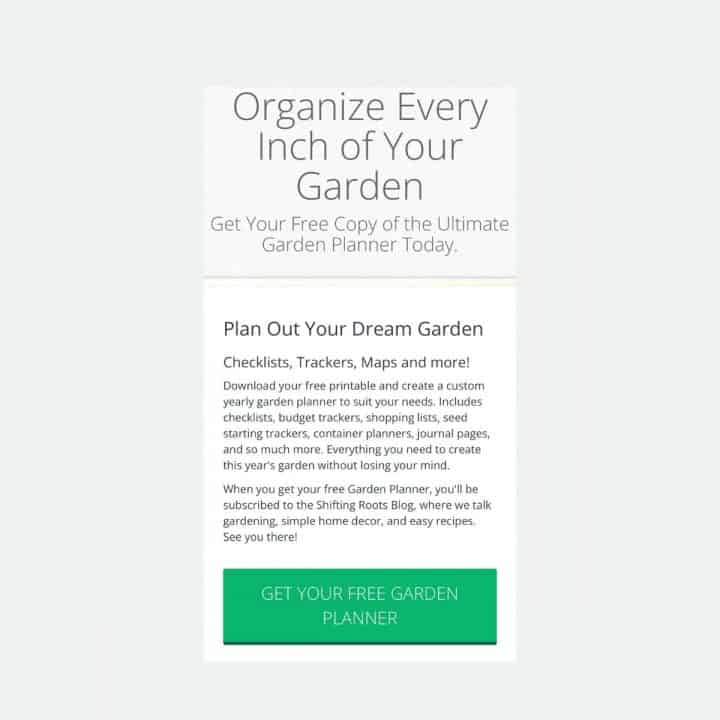 Shifting Roots Garden Planner