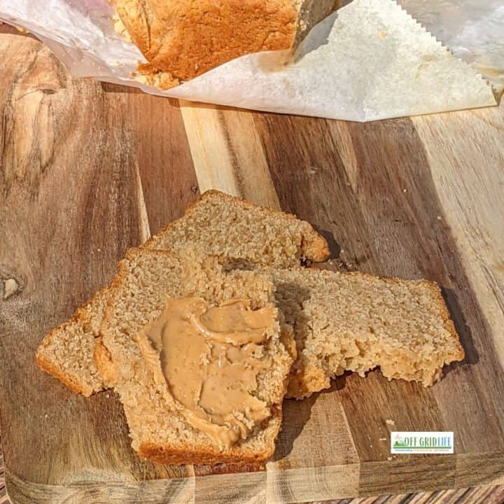 Slices of Peanut Butter Bread