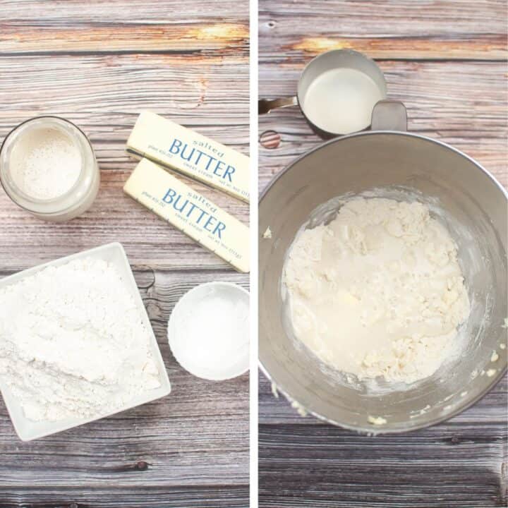 Sourdough Discard Biscuits Recipe Ingredients