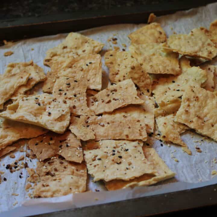 Sourdough Discard Crackers.
