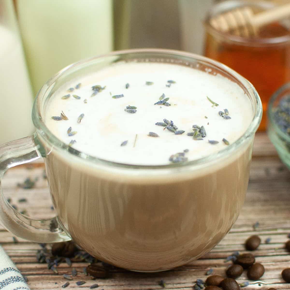 Vanilla Lavender Latte Recipe