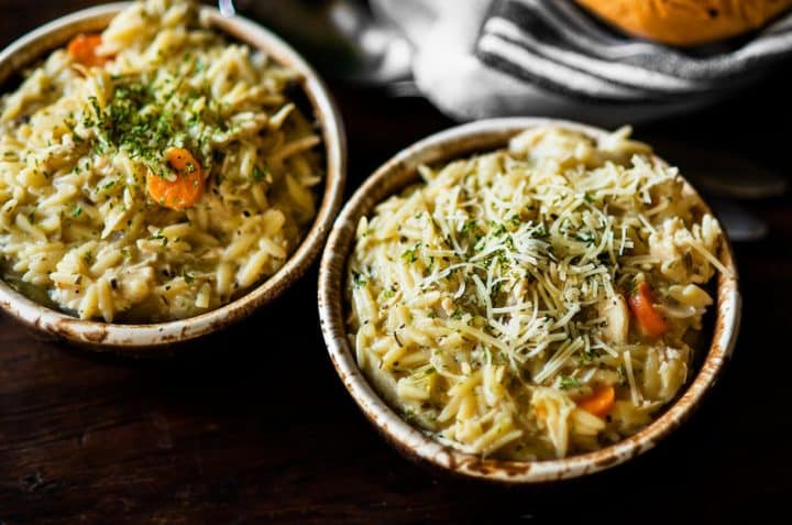 chicken orzo soup