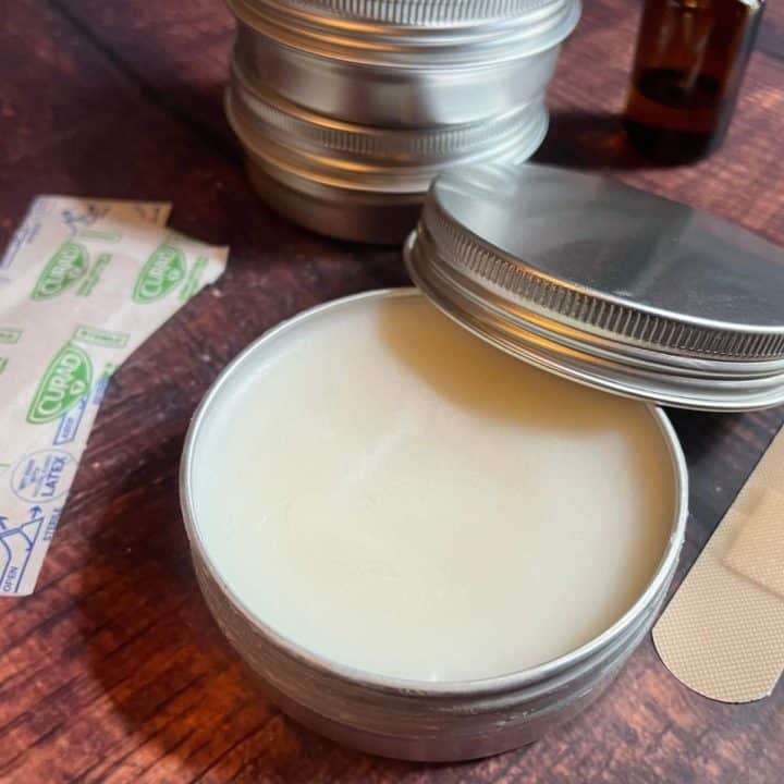 Homemade beeswax salve recipe.