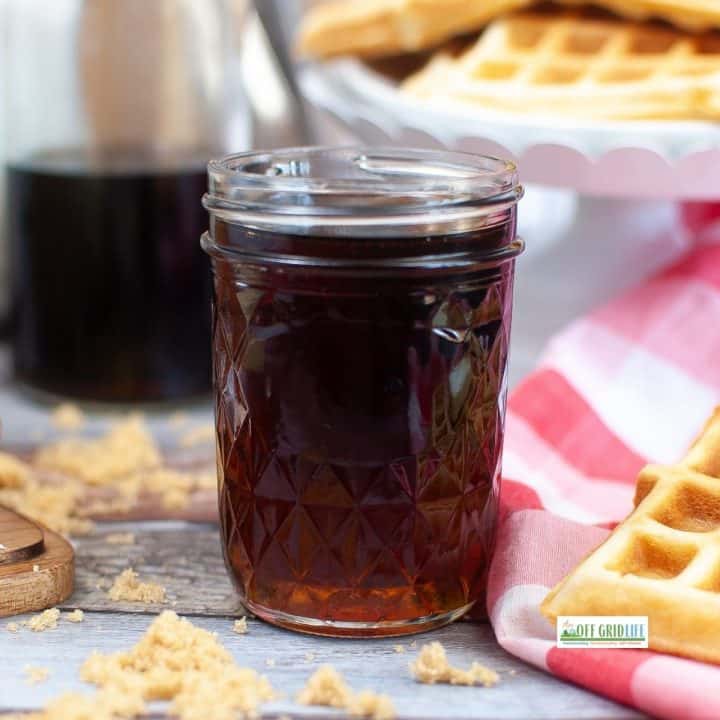 simple syrup recipe for waffles and french toast