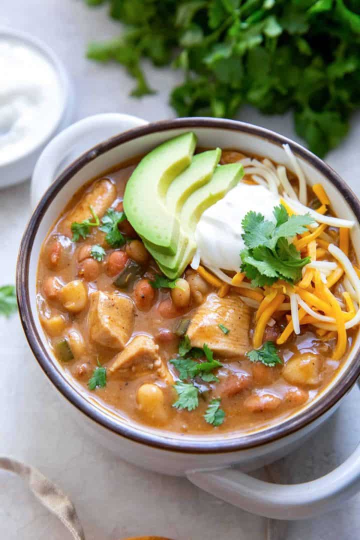 regular white chicken chili